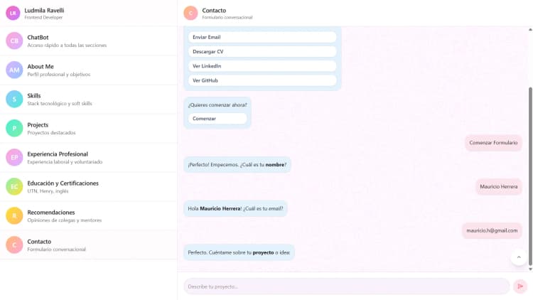 Portfolio Interactivo
